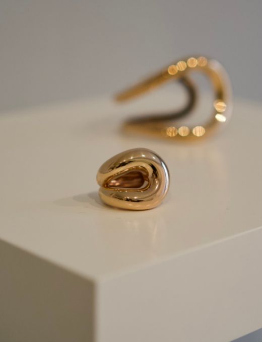 Anello Gondola Bronzo Rosa